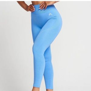 NWT Oner Active Blue Marl Classic Seamless Leggings